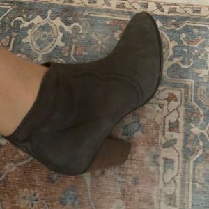 Grey Ankle Boot. cowgirl style by Jigsaw